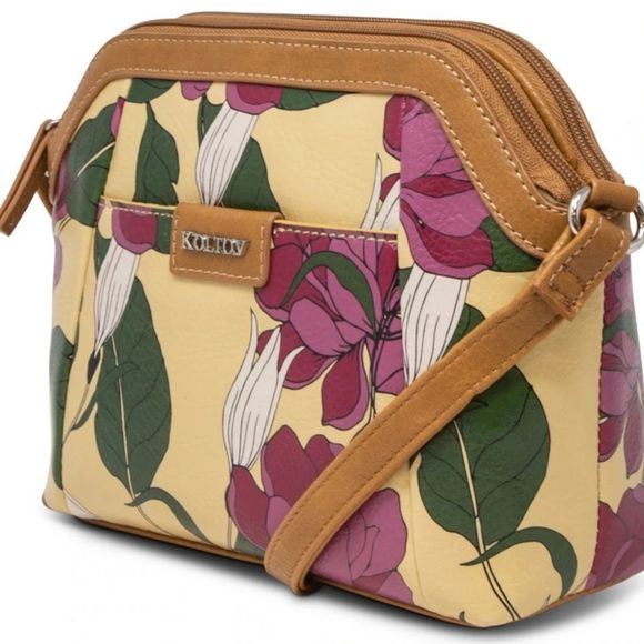 koltov Bags Koltov Lia Floral Shoulder Crossbody Bag Poshmark